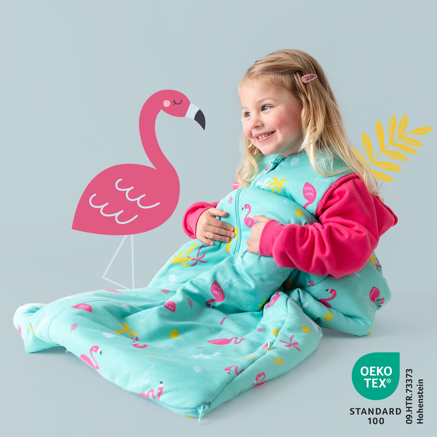 Bio Babyschlafsack 2.5 TOG_Flamingo_466_2 - (Bild-15)