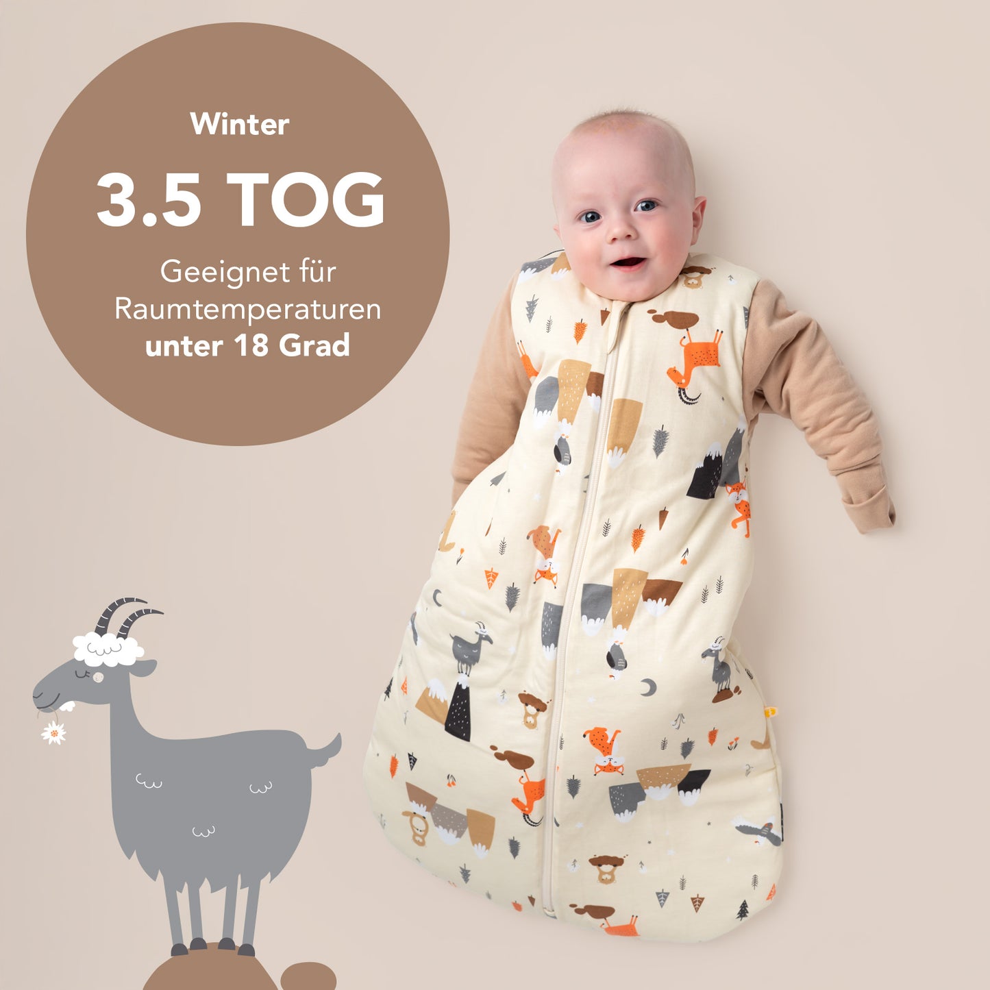 Babyschlafsack, 3.5 TOG