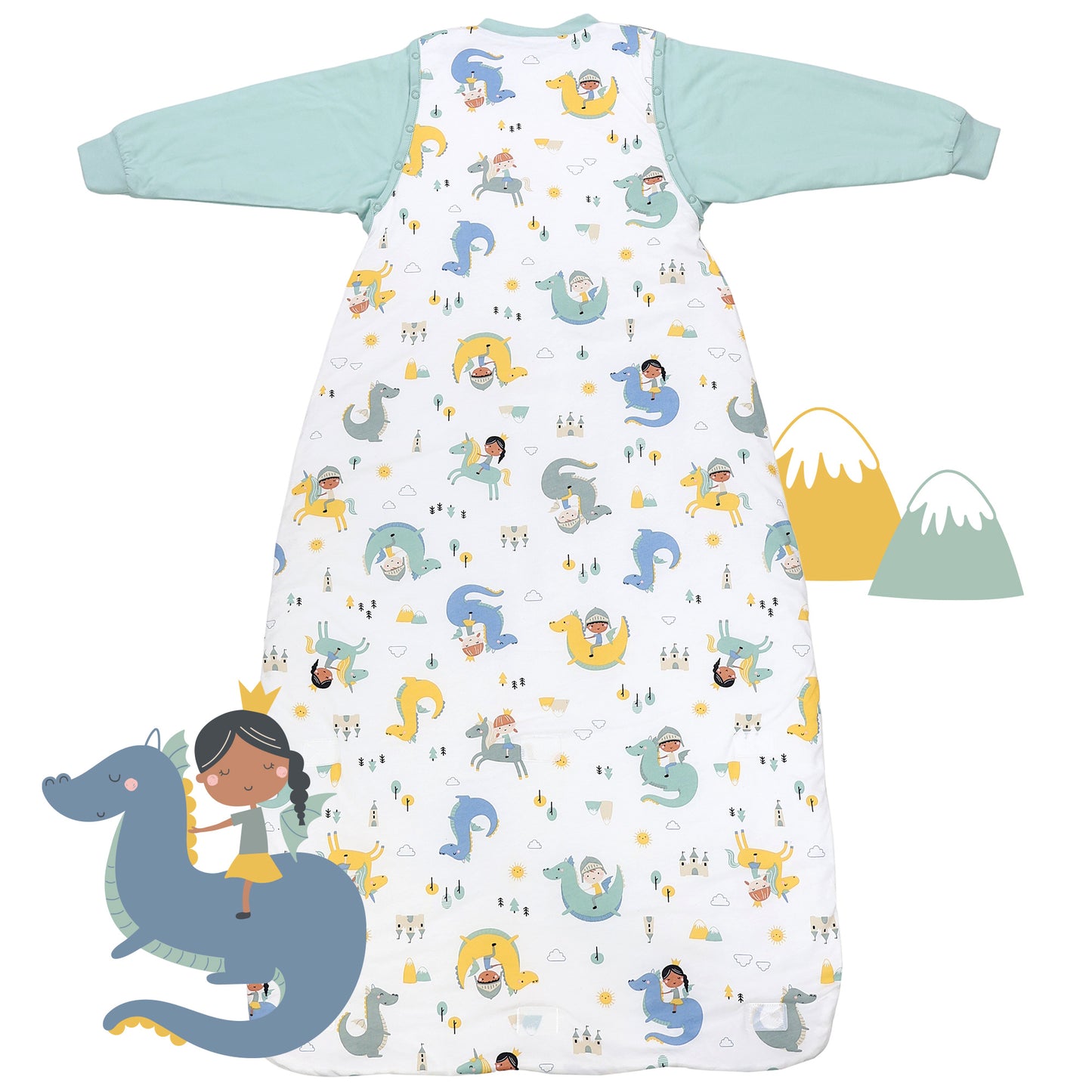 Babyschlafsack 3.5 TOG_Fantasia_Rückseite_471