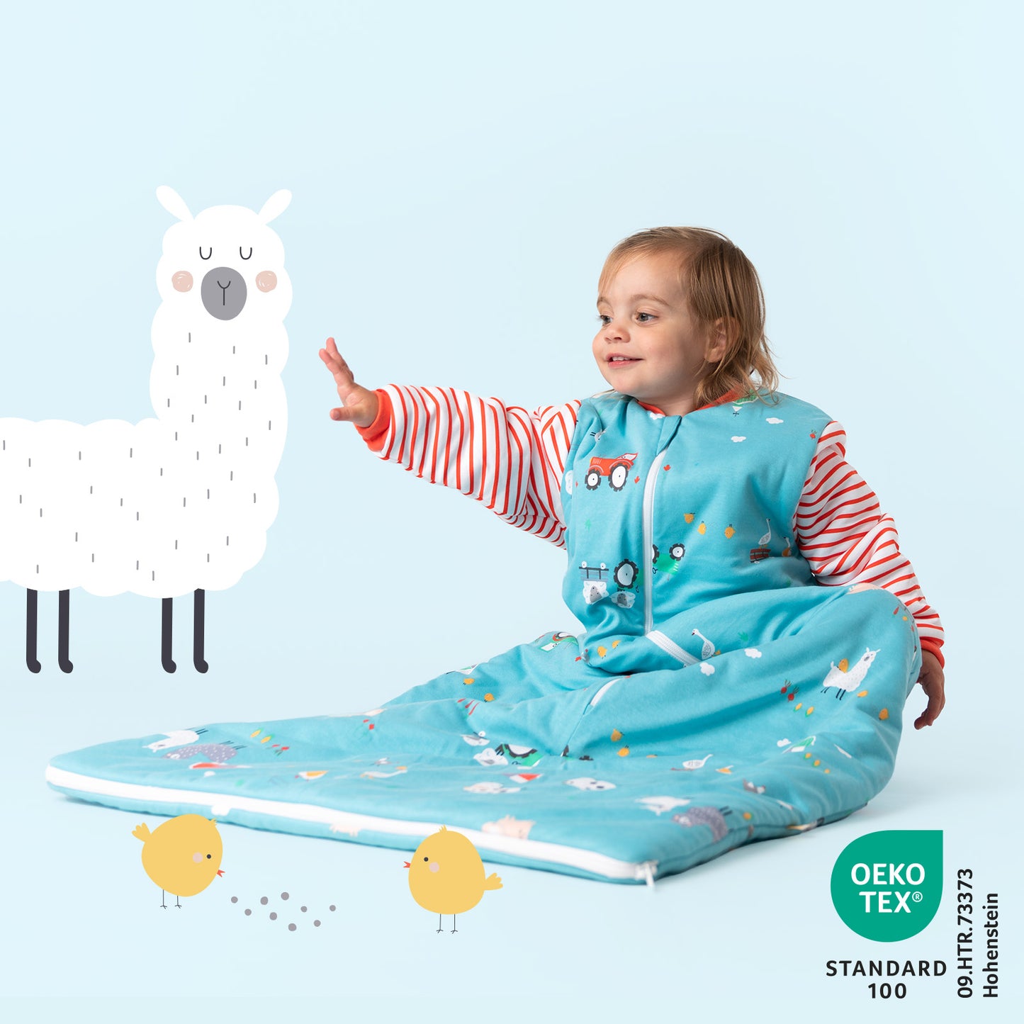 Bio Babyschlafsack 3.5 TOG_Bauernhof_472_2 - (Bild-11)