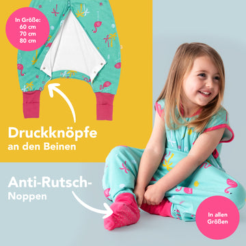 happy pack schlafsack Bio mit Füßen und umklappbaren Bündchen 1.0 TOG Mammut Eiger Nordwand Pro Category_Compressor Wähle Deine Größe:56 cm